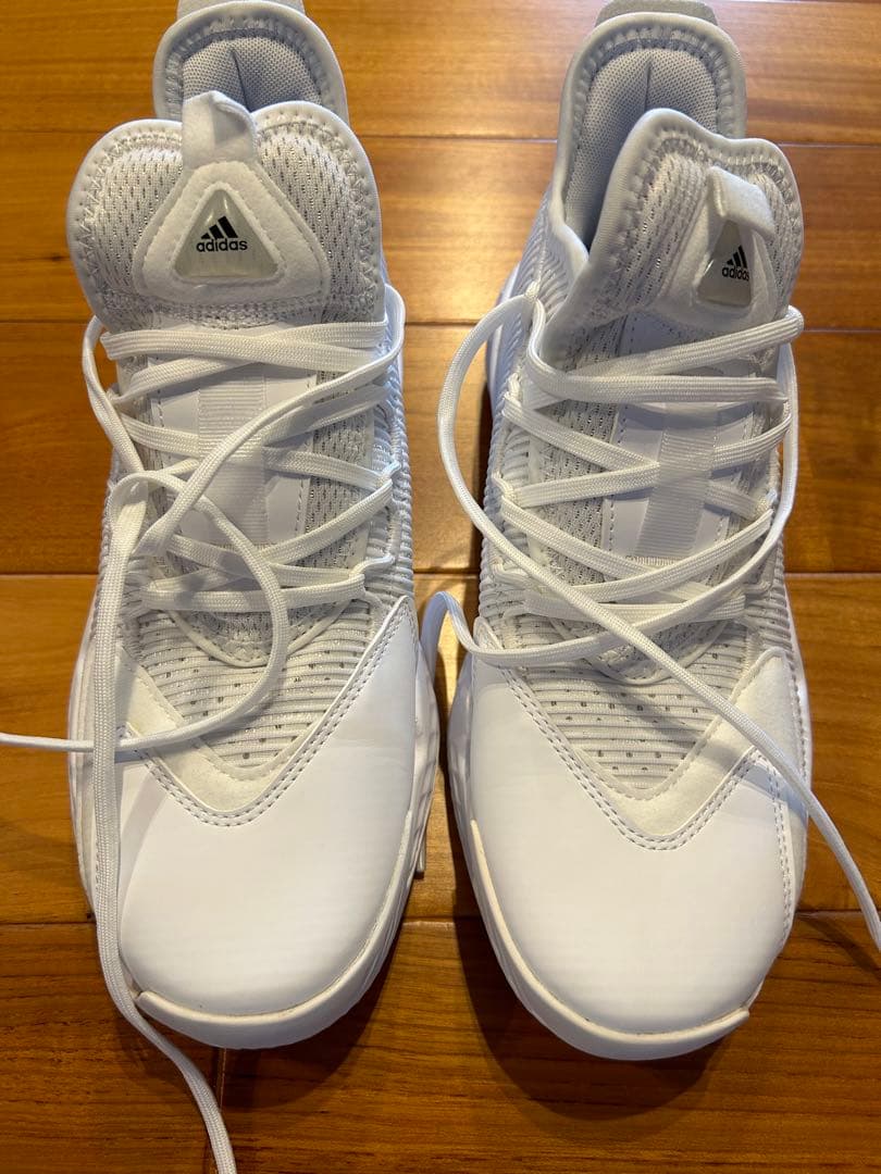 ホワイト24cm adidas