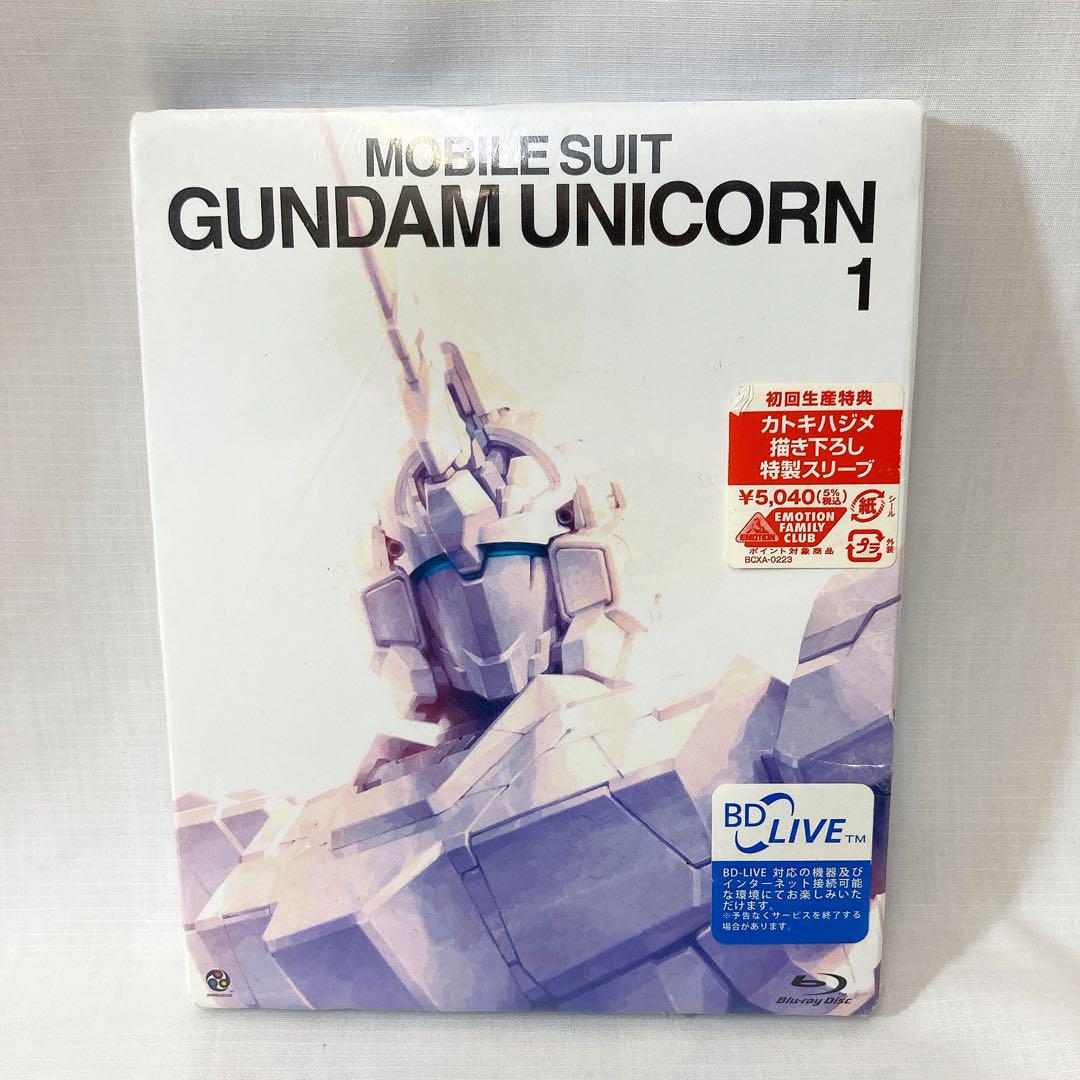 《希少品》Blu-ray 機動戦士ガンダムUC 1 初回版 特製スリーブ付