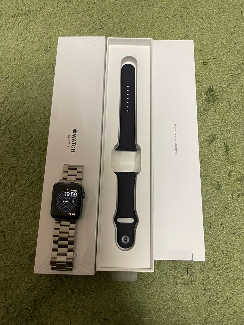 Apple Watch Series 3 42mm バッテリー91