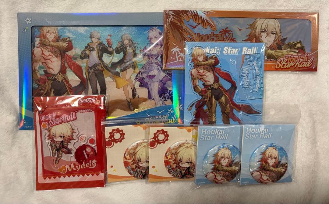 崩壊スターレイル ポップアップ モーディス アクスタ 缶バッジ ホロチケ