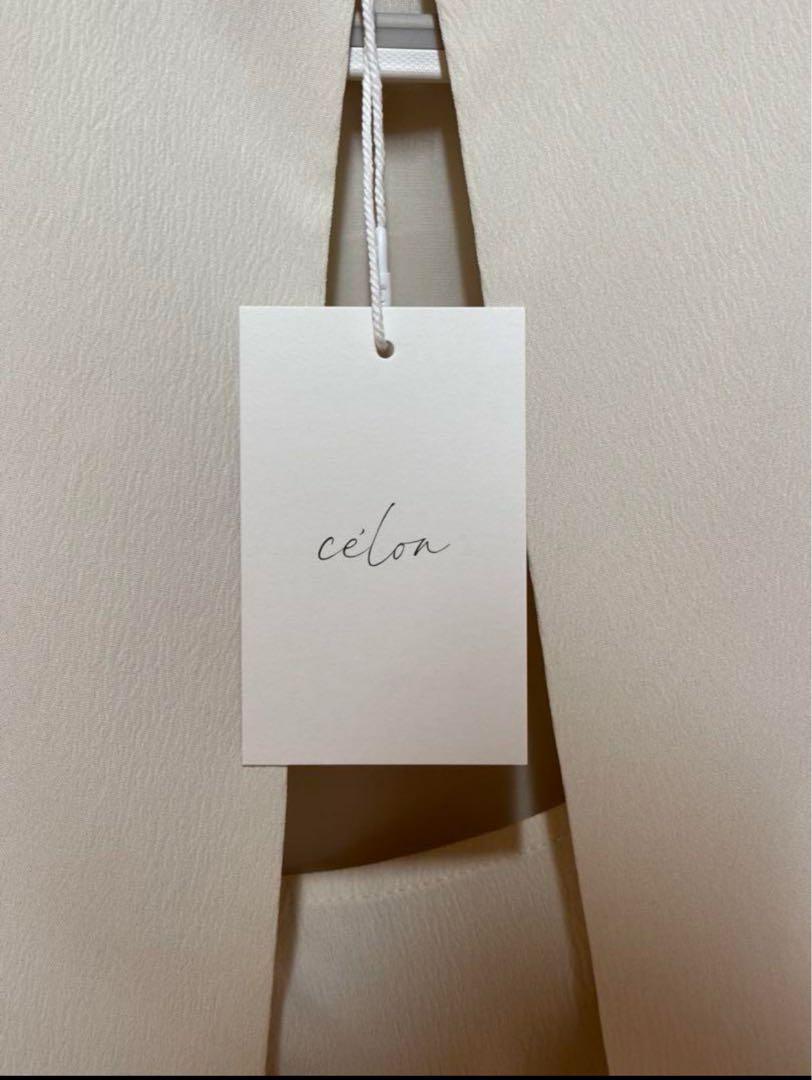 maison celon バックオープンフレアドレス