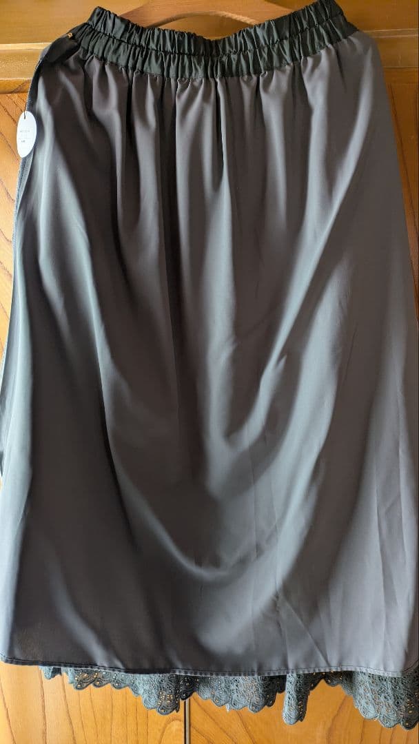 価格 ♥ kubosanmade刺繍レースティアードスカートＬL WWW_MORNINGWALKER_COM