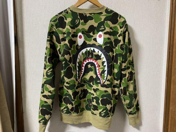 【値下げ❗️】BAPE アベイシングエイプ　スウェット　Lサイズ A BATHING APE スウェット - スウェットセール