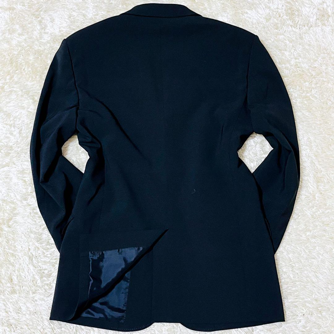 ✨美品✨ theory スーツ ビジネス フォーマル ブラック 総裏 通年 L