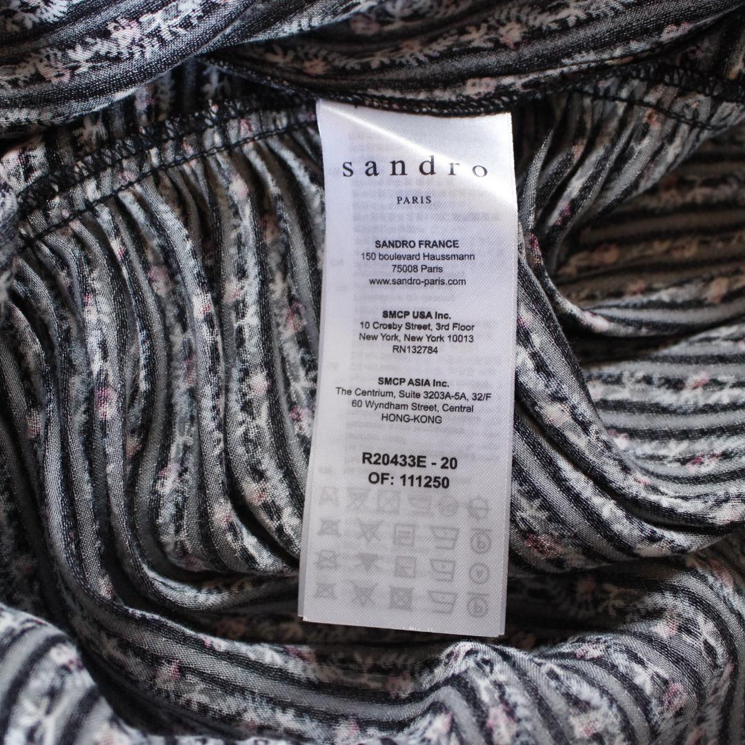 【新品タグ付き】sandro Ditsy Floral Maxi Dress L 【新品タグ付き】sandro Ditsy Floral Maxi Dress L