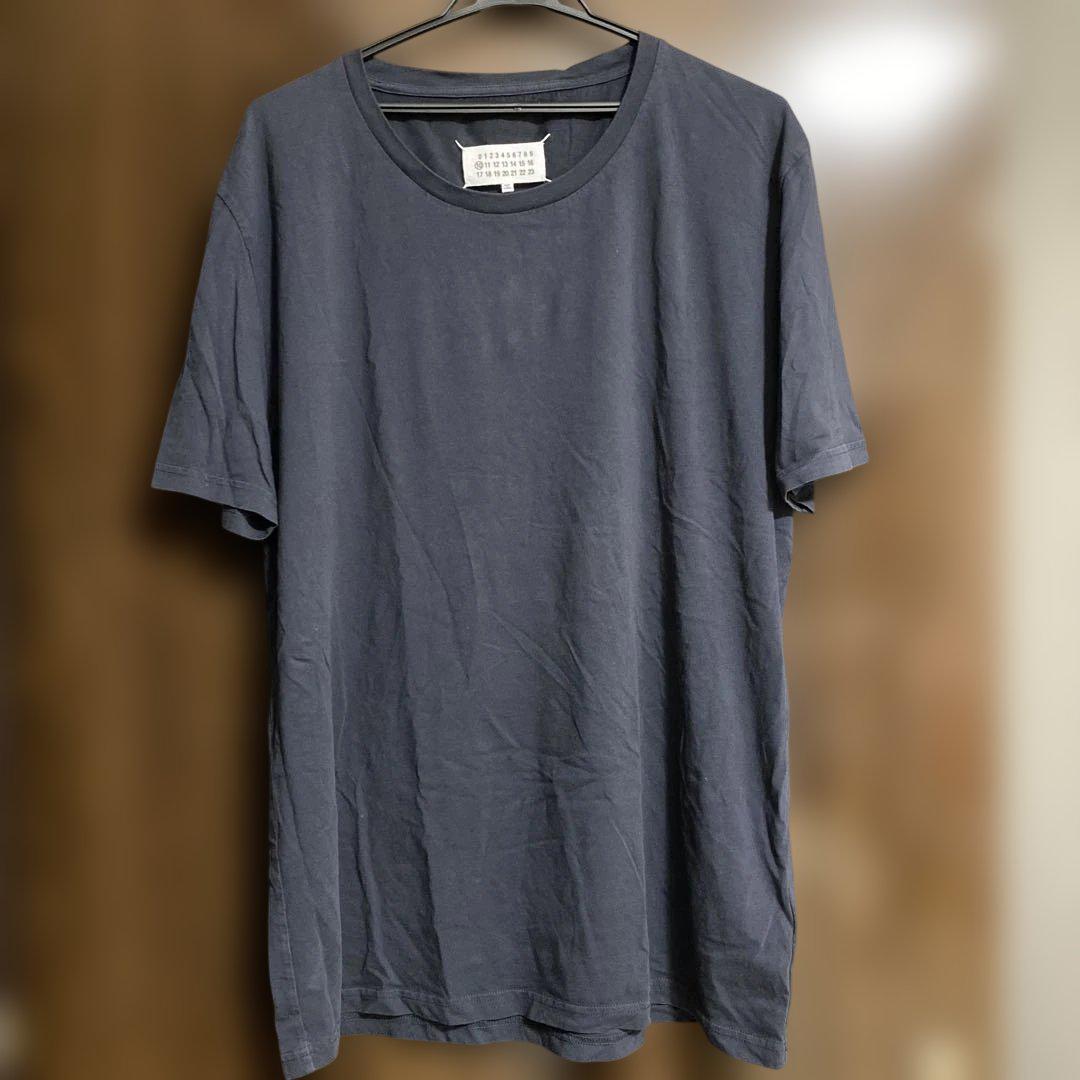 【試着のみ】Maison Margielaダークグレー　メンズ　Tシャツ　52