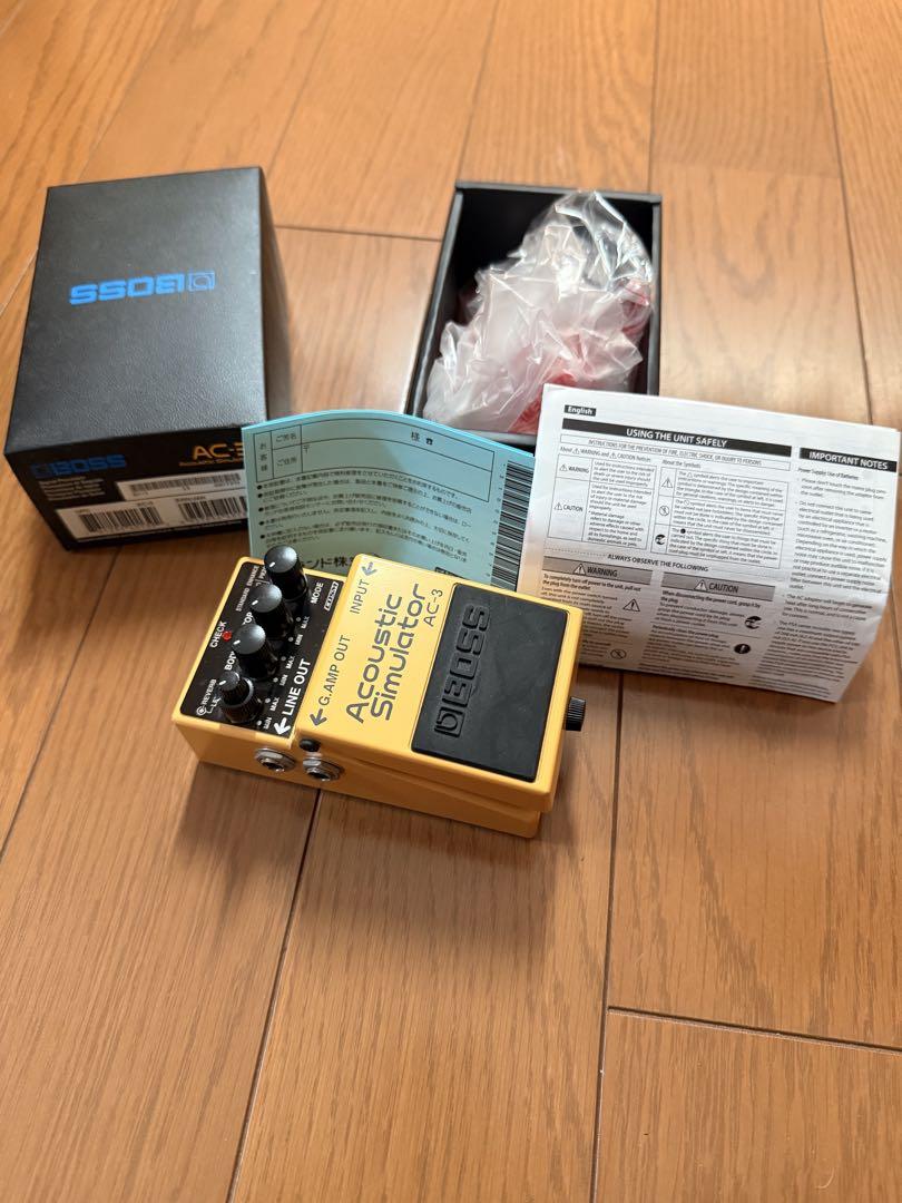 美品! ! BOSS AC-3 アコースティックシミュレーター