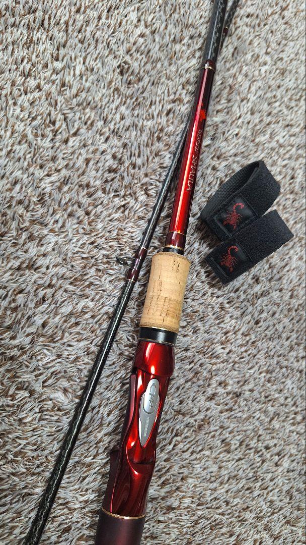 激安超安値 シマノワールドシャウラ レッド15103RS-2 希少番手美品 ロッド
