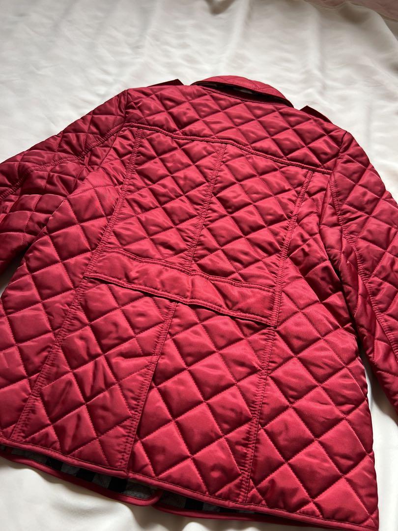 ミカンBURBERRY ダイアモンド キルティング ジャケット