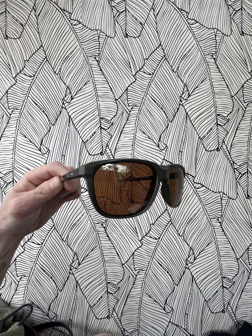 Oakley グレー サングラス ブラウンレンズ　90s