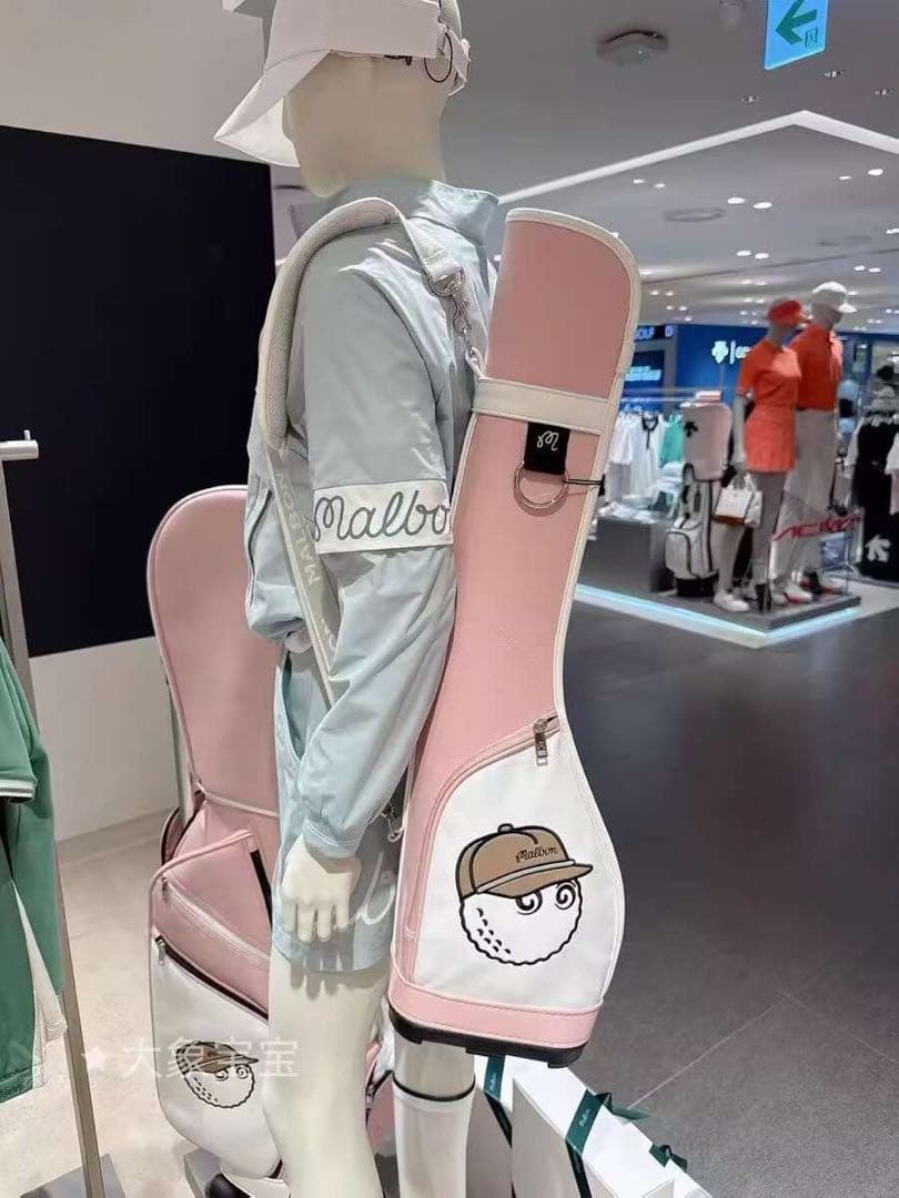 マルボンゴルフ malbon golf スタンド ハーフケース キャディバッグ