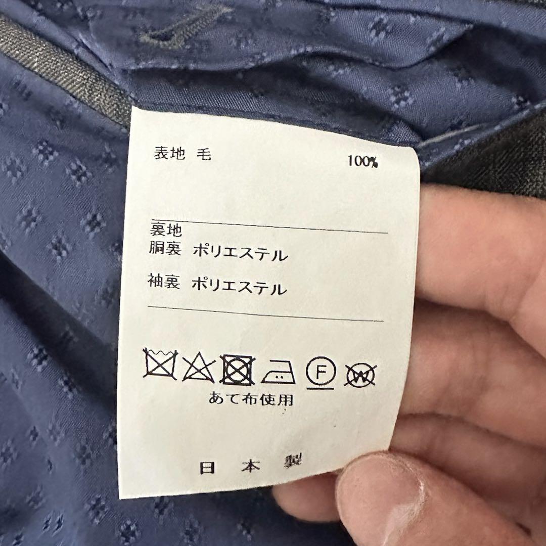 美品　ロロピアーナ　スーツ グレー 46
