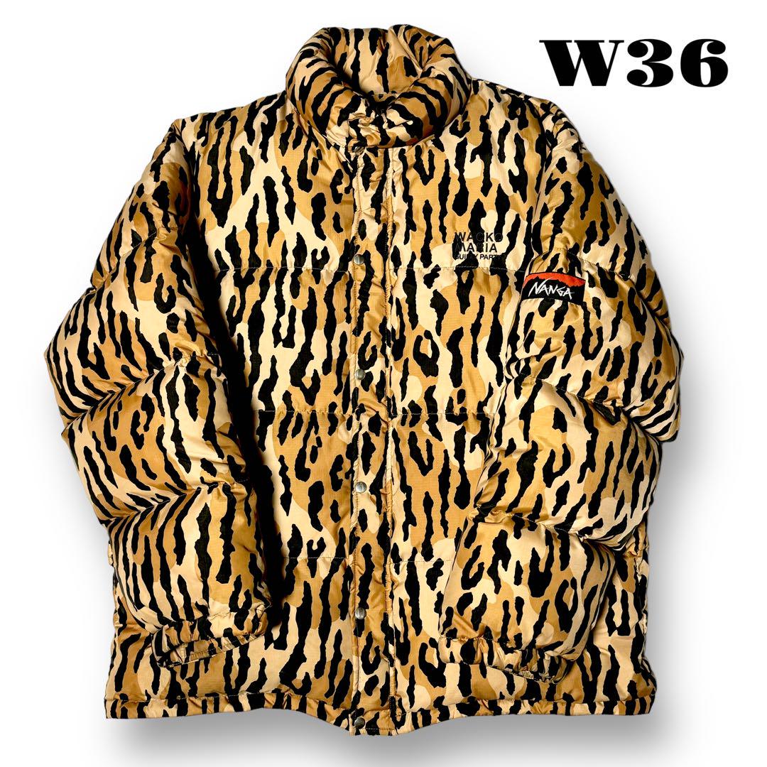 希少品！ WACKOMARIA NANGA ダウン ジャケット タイガー XL
