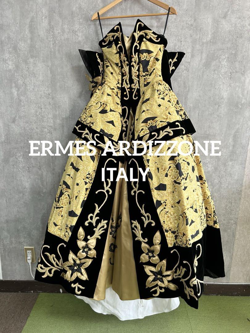 【逸品】 ARDIZZONE ERMES ITALY レディース ベル 美女と野獣 ロングドレス スーツ・フォーマル・ドレス