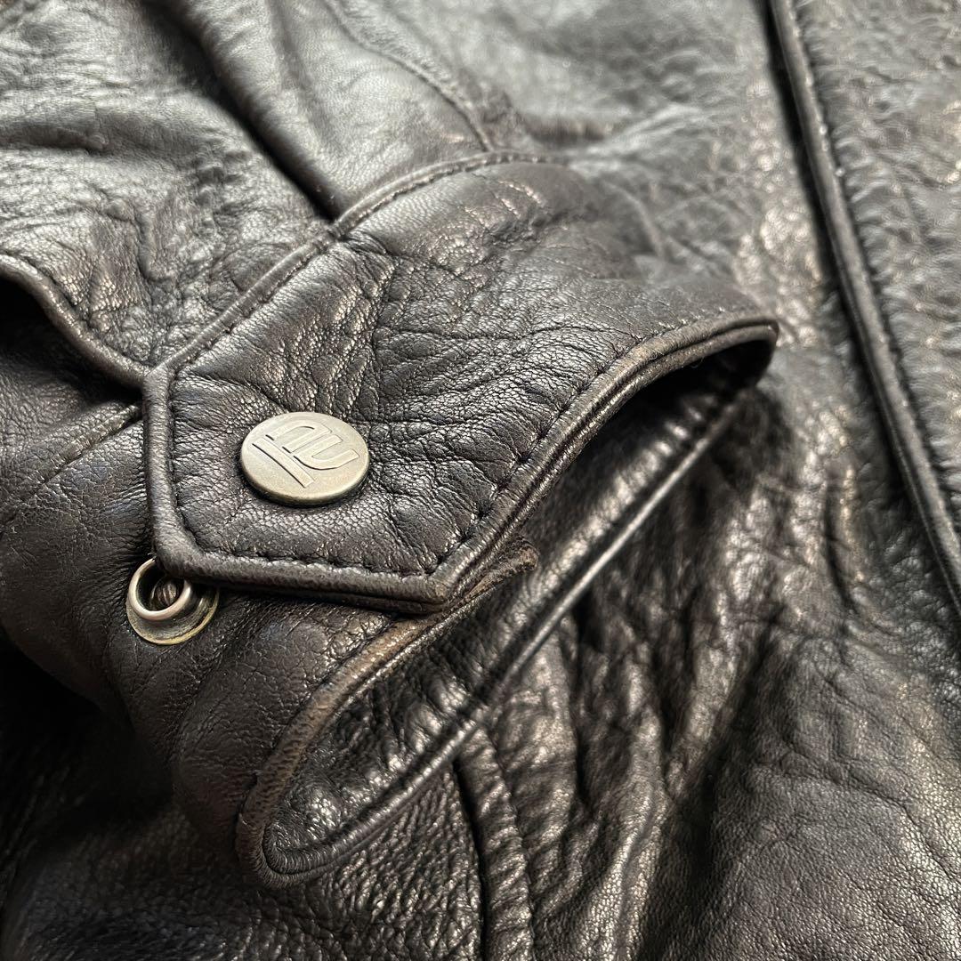 comstock☆羊革☆ leather bomber jacket