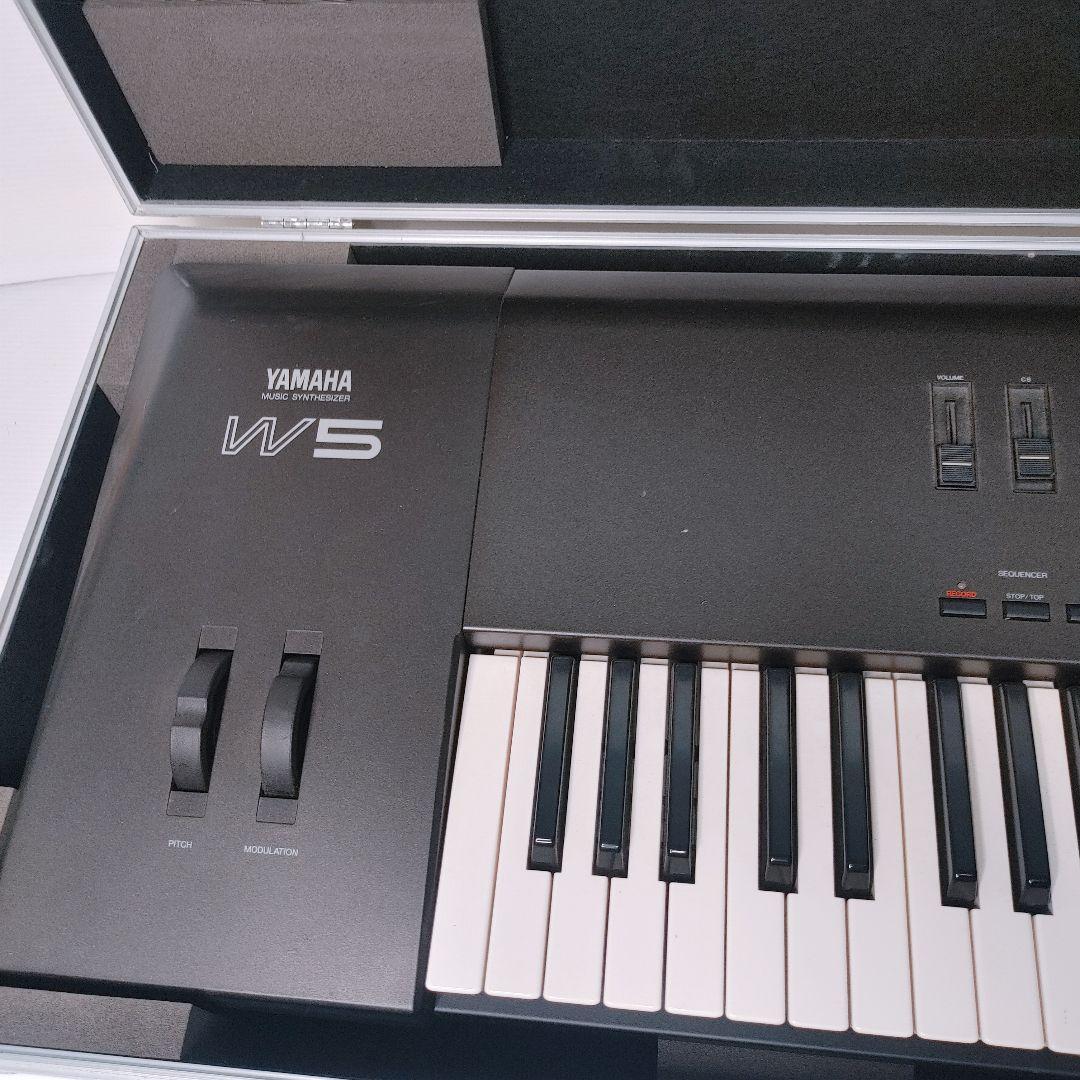 定番の中古商品 中古】YAMAHA シンセサイザー W5 76鍵盤 ハードケース付 - メルカリ 鍵盤楽器