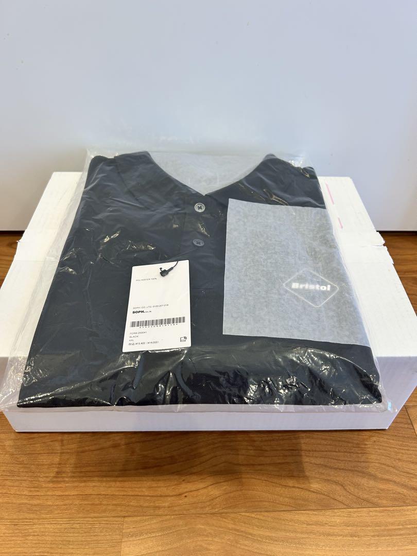 L 新品 送料無料 FCRB 25SS EMBLEM POLO BLACK XXL 新品 送料無料 FCRB 25SS EMBLEM POLO BLACK - メルカリ