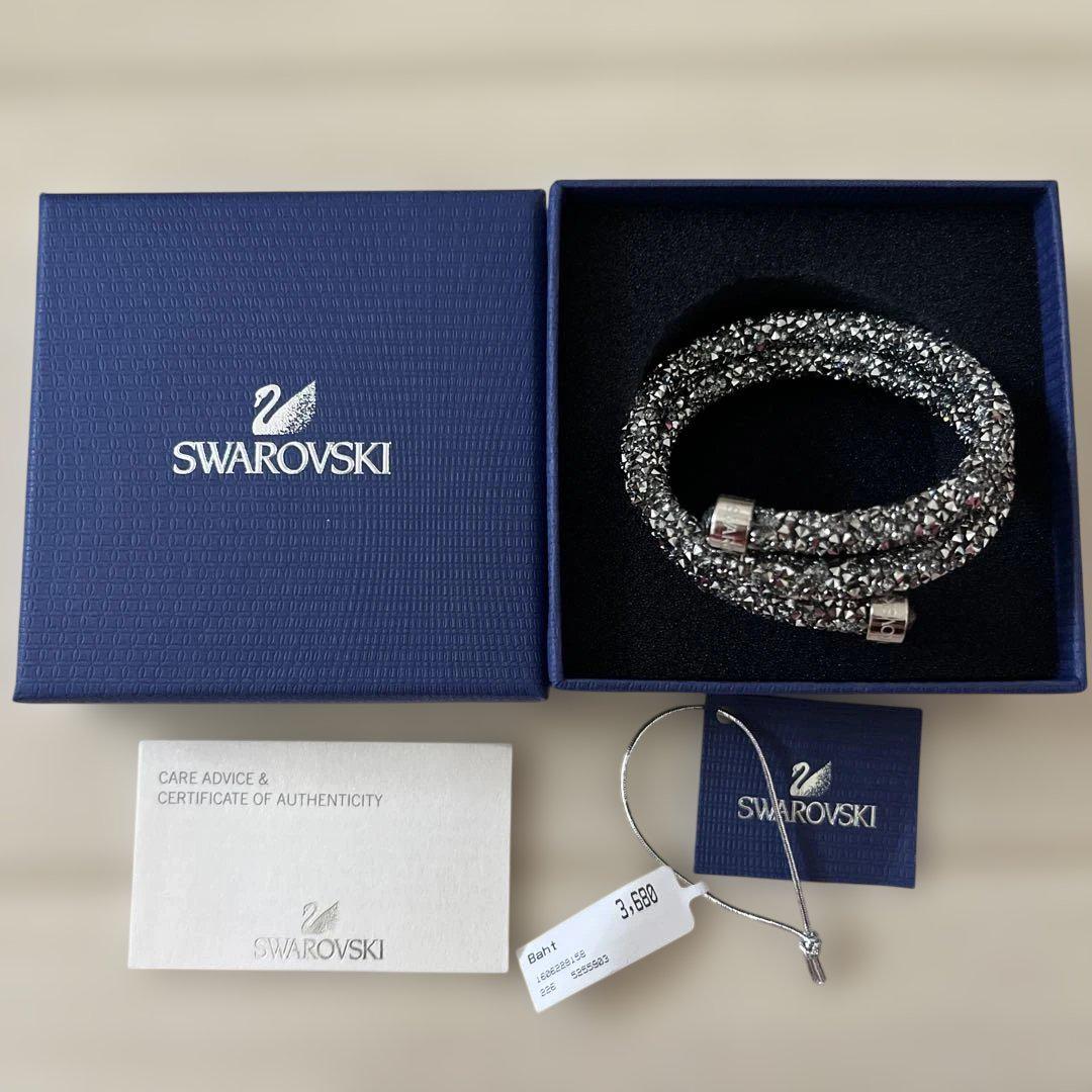 【SWAROVSKI】クリスタルブレスレット★国内発関税込 SWAROVSKI - SWAROVSKI スワロフスキー クリスタル ブレスレット