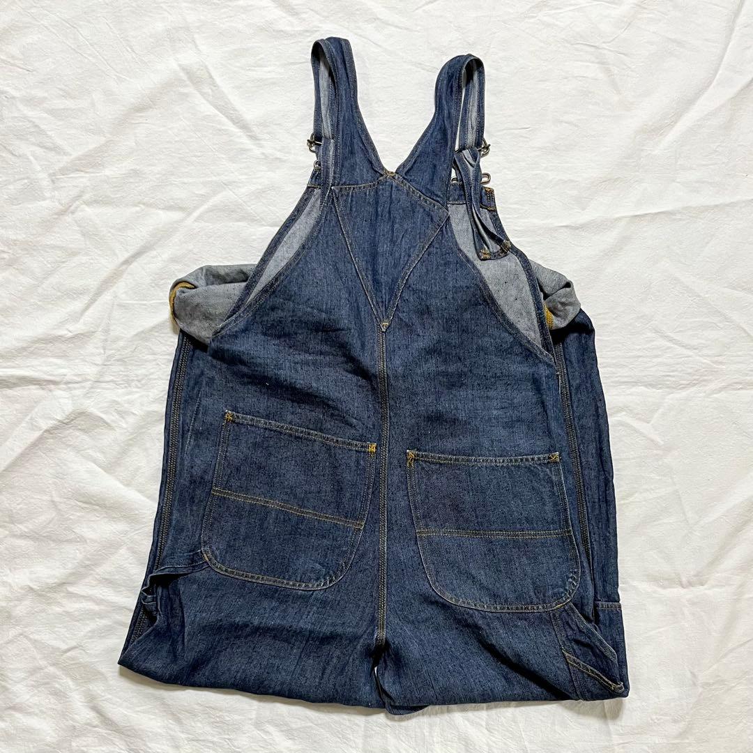 ネストローブ　リネン　オーバーオール