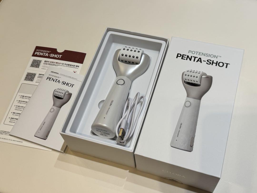 やしのみさん専用CELORA PENTA-SHOT 美顔器 Amazon.co.jp: CELORA.BY ポテンション ペンタショット white
