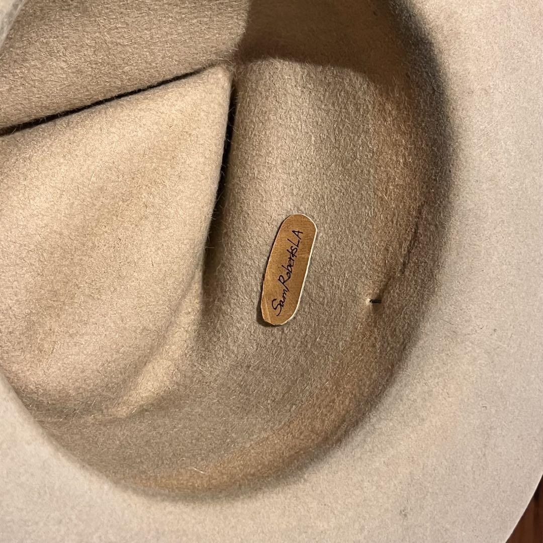 Sam Roberts LA HAT 約58cm 7 1/4 ビーバーハット