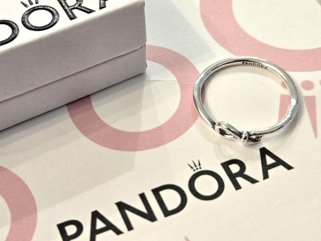 Pandora インフィニティ ノット リング