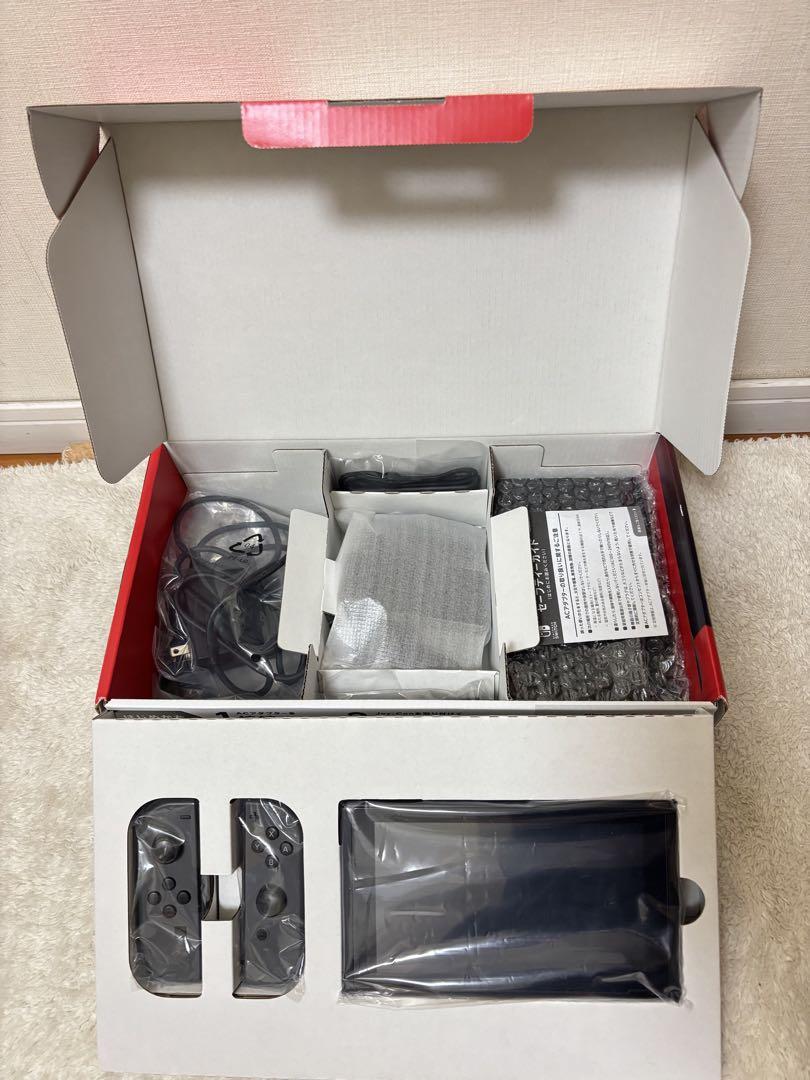 Nintendo switch グレー箱付き完備品！