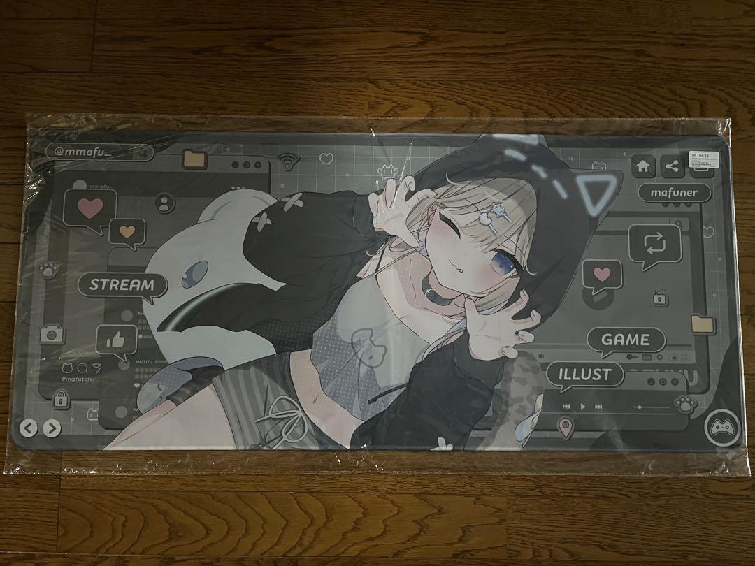 まふマウスパッド ver2 黒