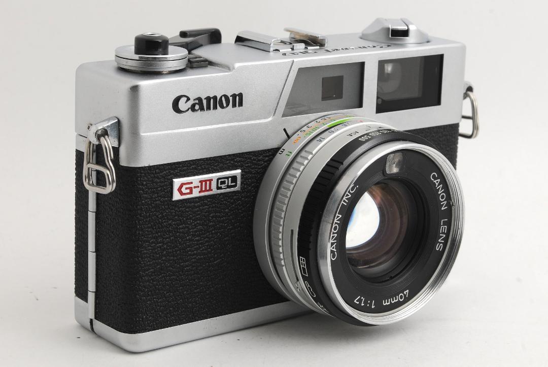 キヤノン Canonet QL17 G-Ⅲ フィルムカメラ かわいい