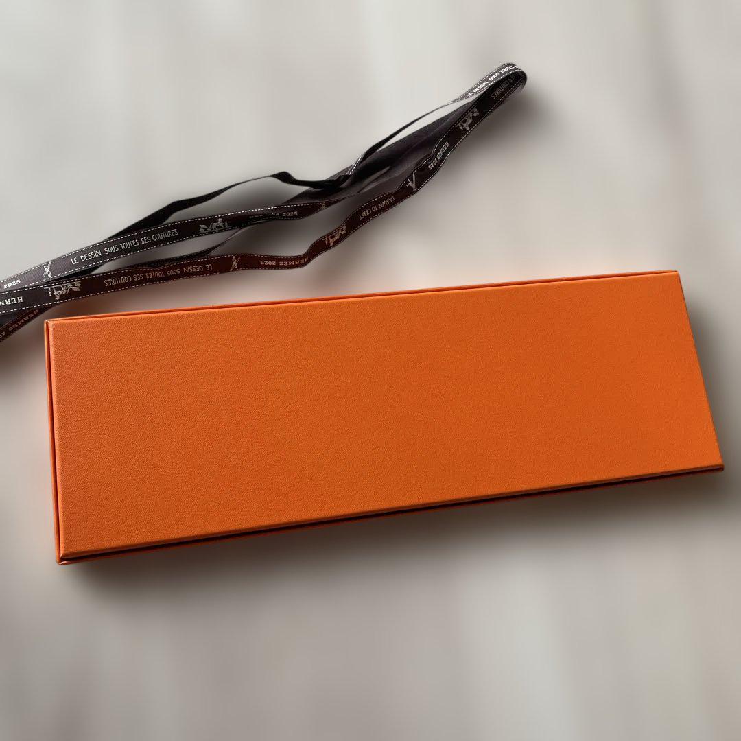 美品】HERMES オレンジ ギフトボックス・ショッピングバッグ多数