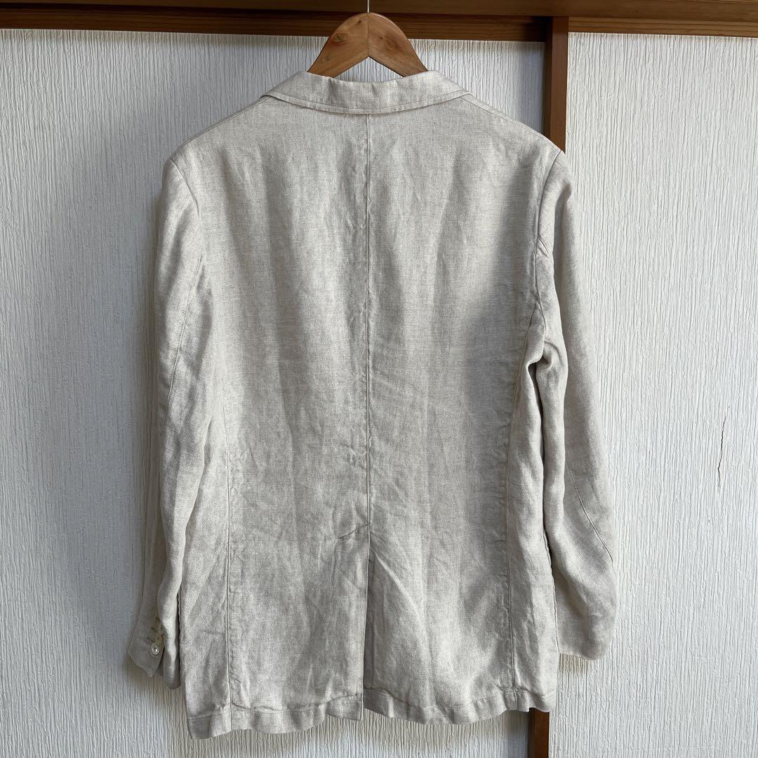 【美品】Maker's Shirt 鎌倉 リネンジャケット　ベージュ
