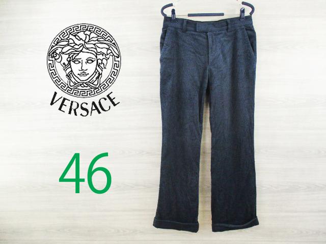 VERSACE ヴェルサーチ イタリア製〈コーデュロイパンツ〉●MP739y