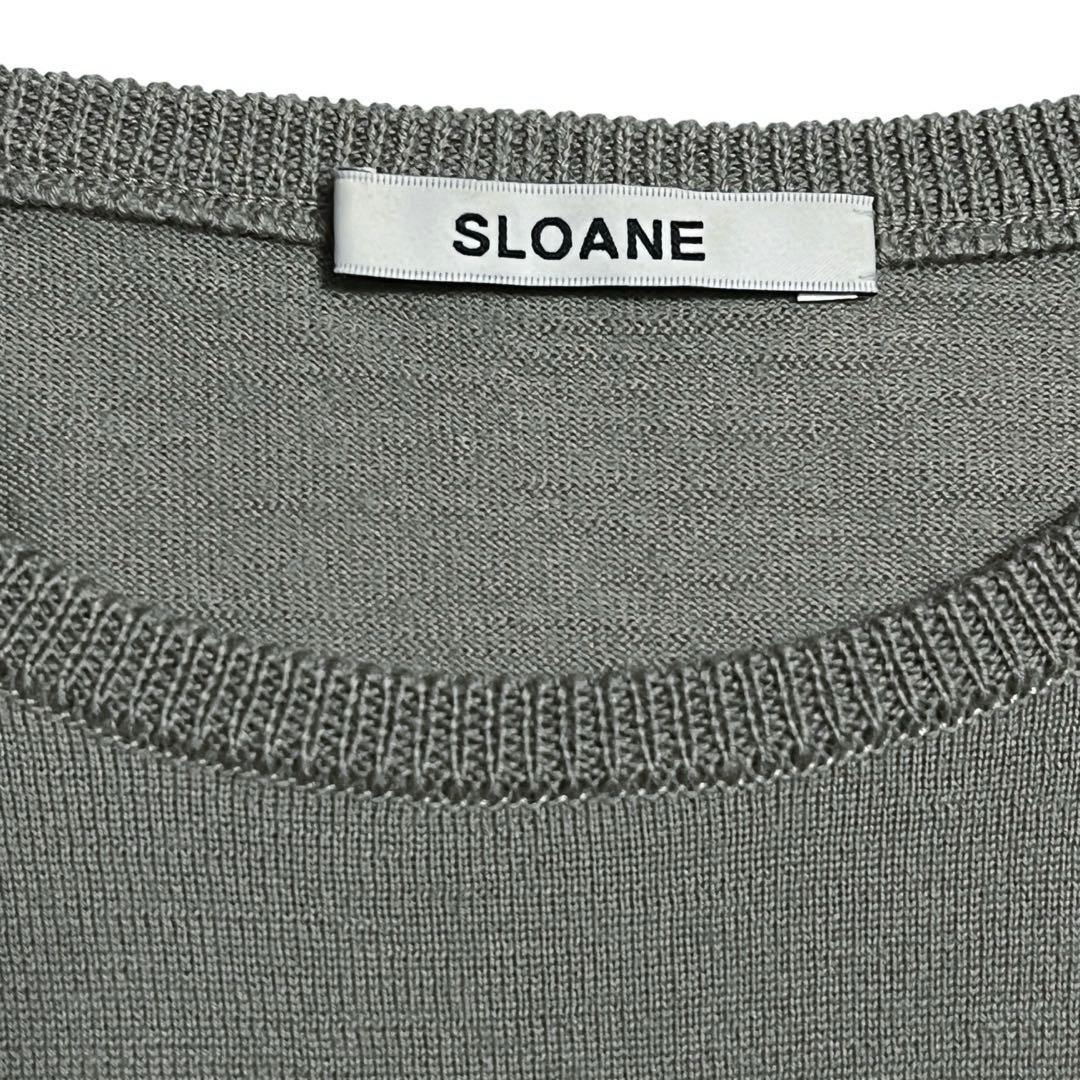 スローン 30Gメリノウールスーパーハイゲージ ニットセーター サイズ2