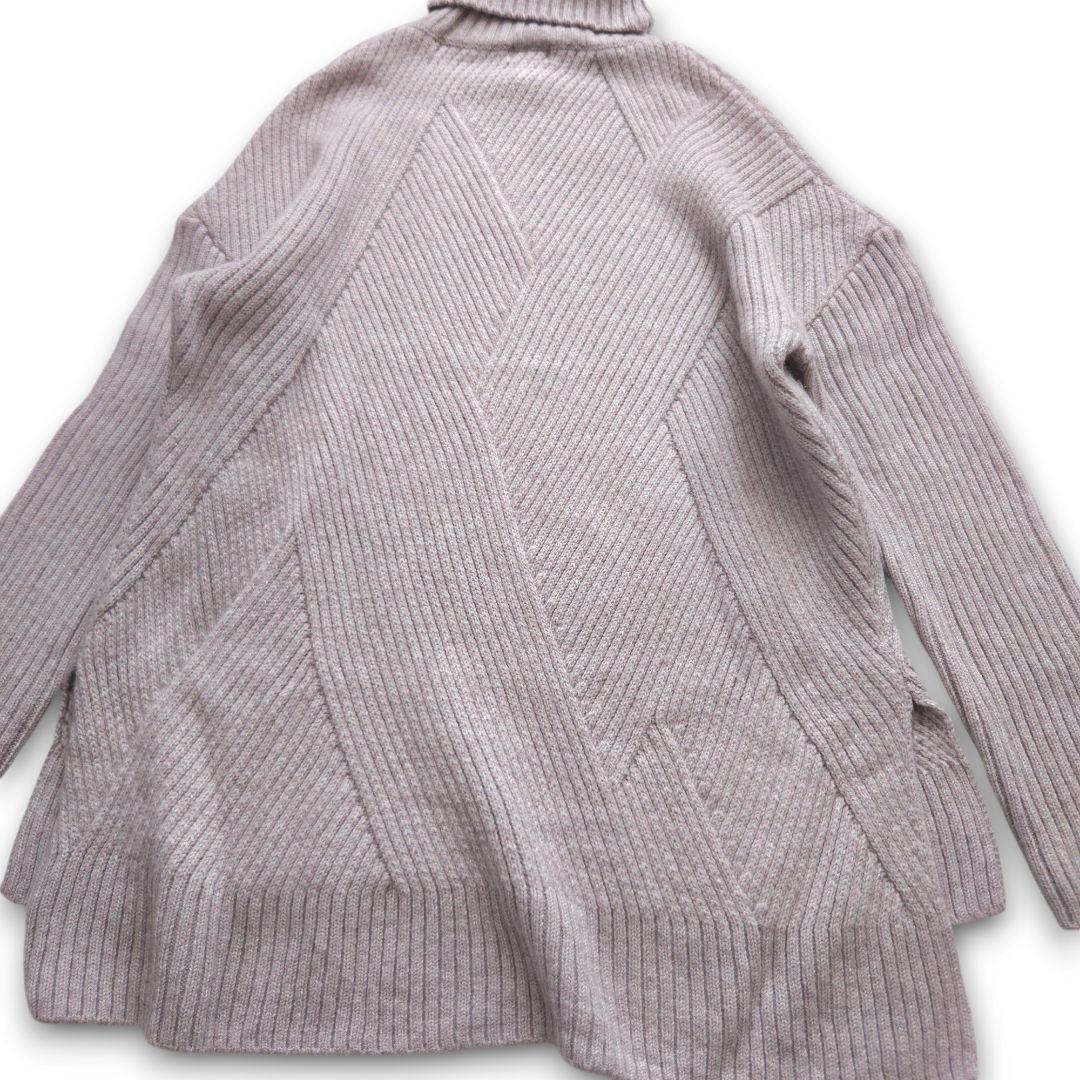 sov. カシミヤ100% タートルネックセーター M~L相当 極厚 極美品