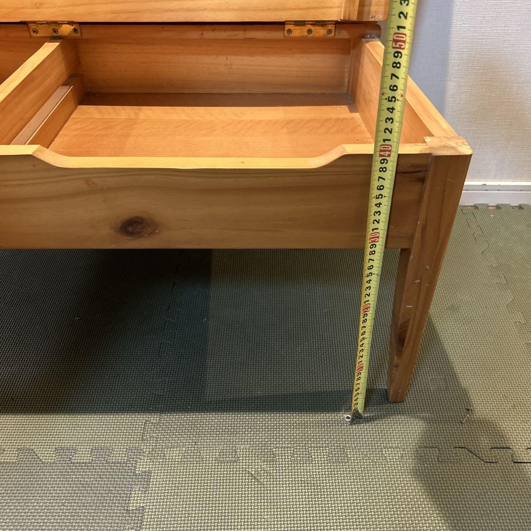 専用　ダイニングベンチ　収納付きベンチ背もたれ付きベンチ
