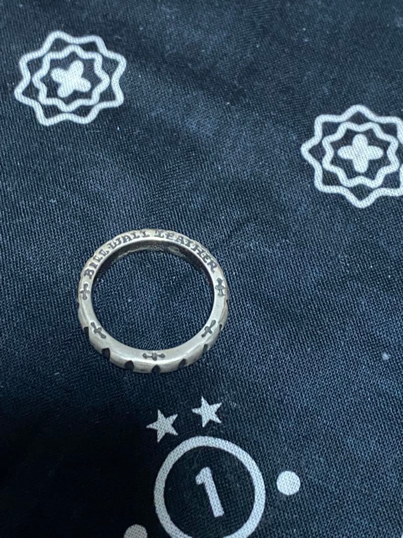 Bill Wall Leather Faceted Ring 19号 Bill Wall Leather Faceted Ring 19号