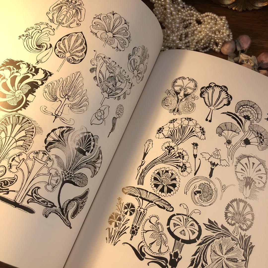 素敵なナチュラルデザイン洋書 デザイン集 画集 イラスト集