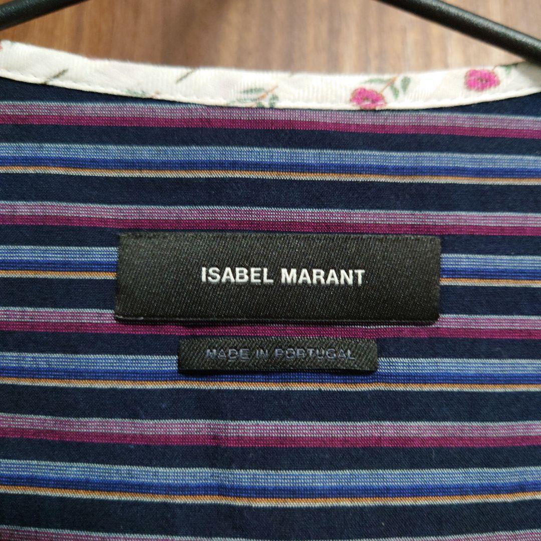 ISABEL MARANT FAZENIA 花柄 パッチワーク シャツ ブラウス
