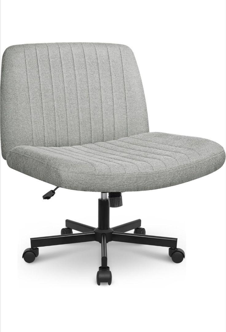 【あぐらをかける広々座面】NEOCHAIR デスクチェア ソファチェア グレー