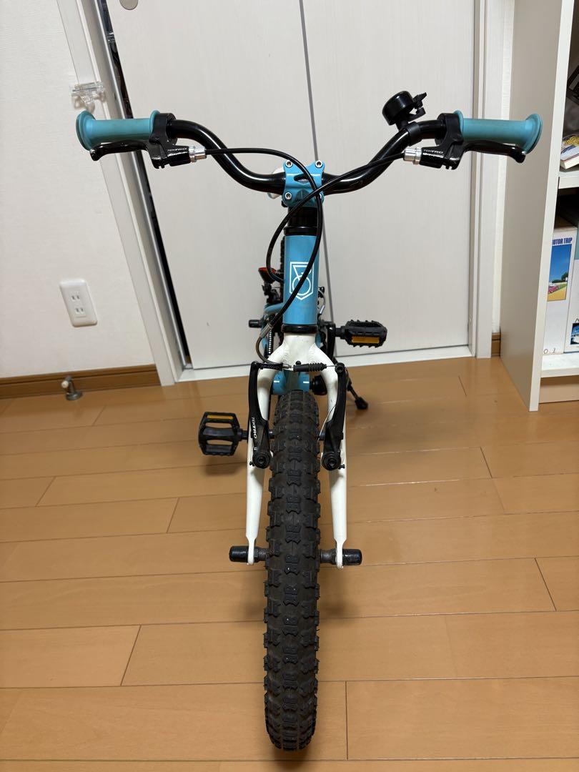 【引き取り限定】ヨツバサイクル キッズバイク　16インチ　限定色　水色
