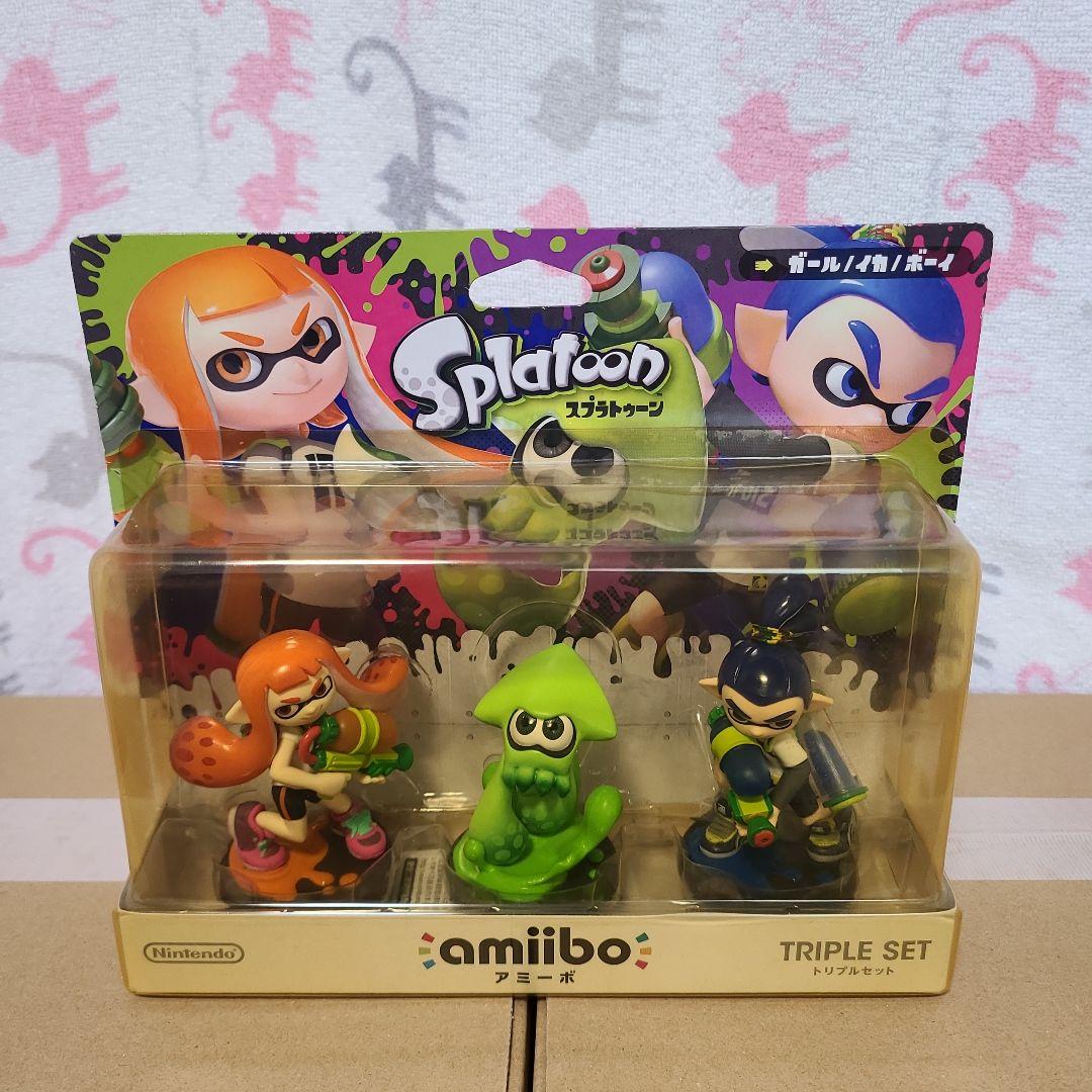 amiibo スプラトゥーンシリーズ　日本版全セット品　20体　未開封 amiibo スプラトゥーンシリーズ 日本版全セット品 20体 未開封