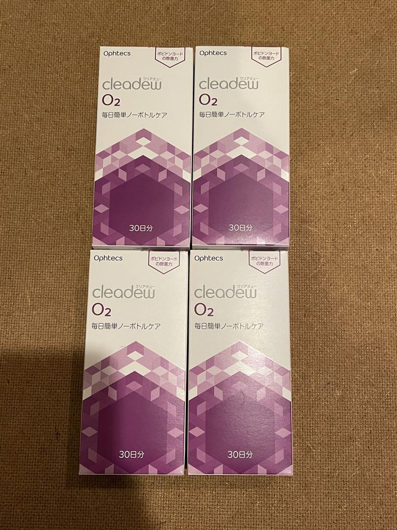 Ophtecs cleadew O2 30日分 4箱セット