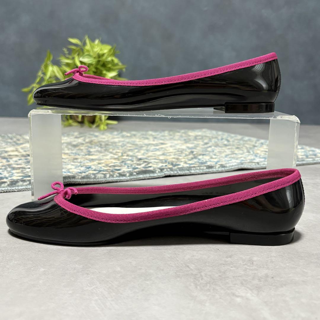 Repetto サンドリオンベイビー フラットシューズ ラバーパンプス 美品