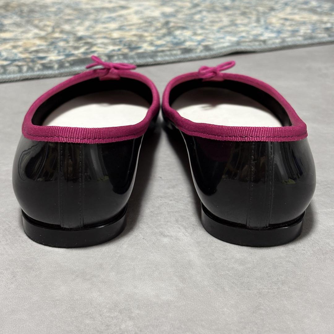 Repetto サンドリオンベイビー フラットシューズ ラバーパンプス 美品