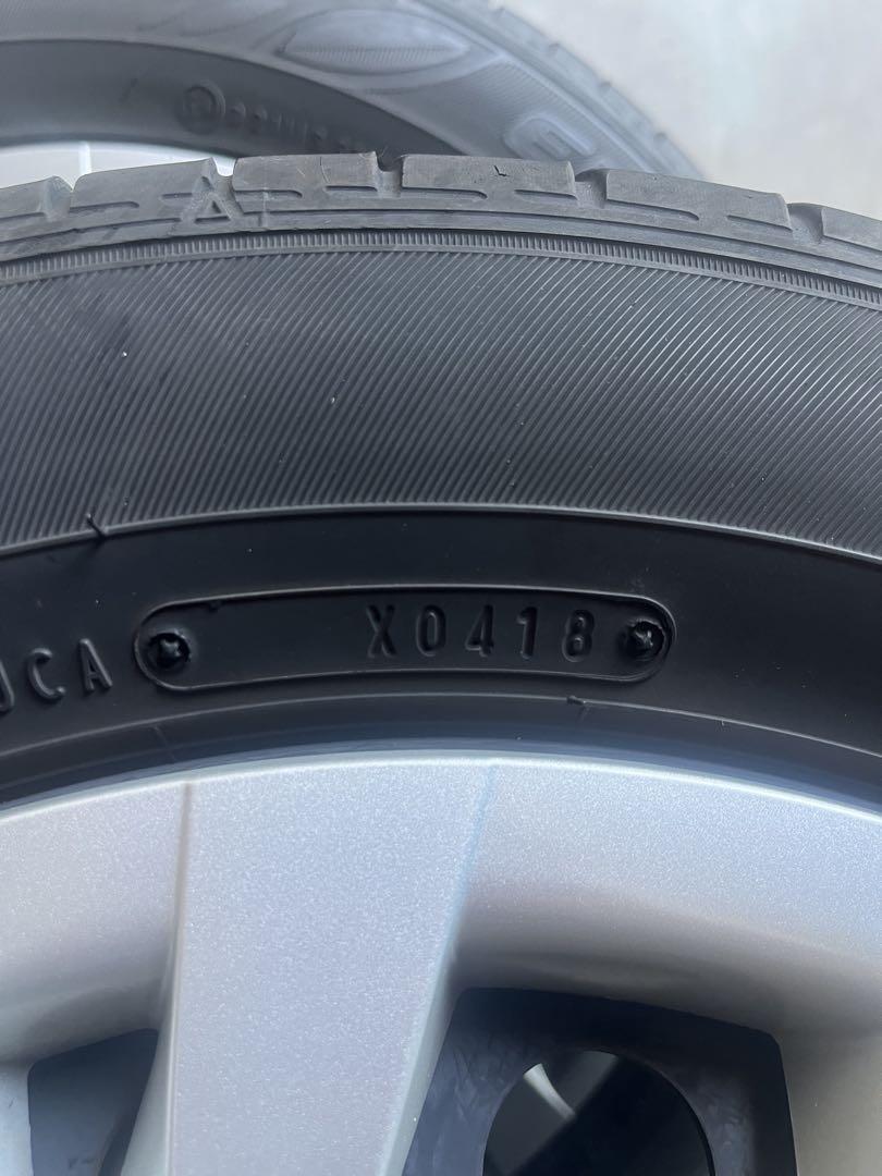 トヨタ純正15インチ鉄ホイール185/65R15 タイヤ４本