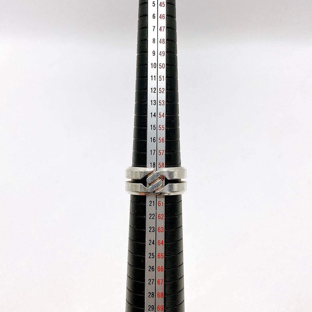 GUCCI✨グッチ ノットリング インフィニティ 太め シルバー 19号 指輪 GUCCI✨グッチ ノットリング インフィニティ 太め シルバー 19号 指輪