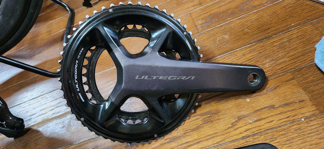 ULTEGRA 8100クランクアームFC-08.11Sチェーンリング52-36