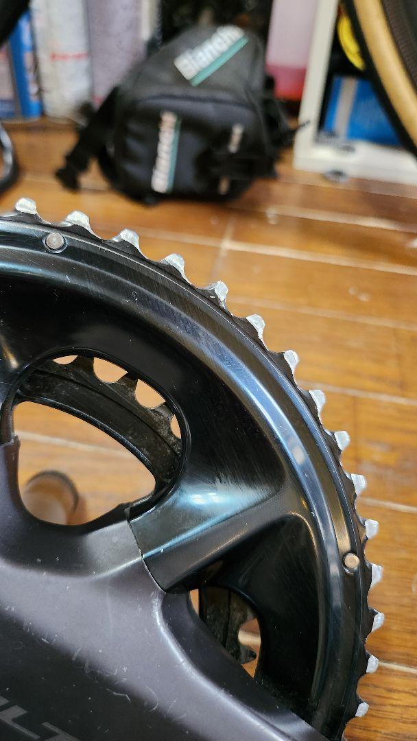 ULTEGRA 8100クランクアームFC-08.11Sチェーンリング52-36