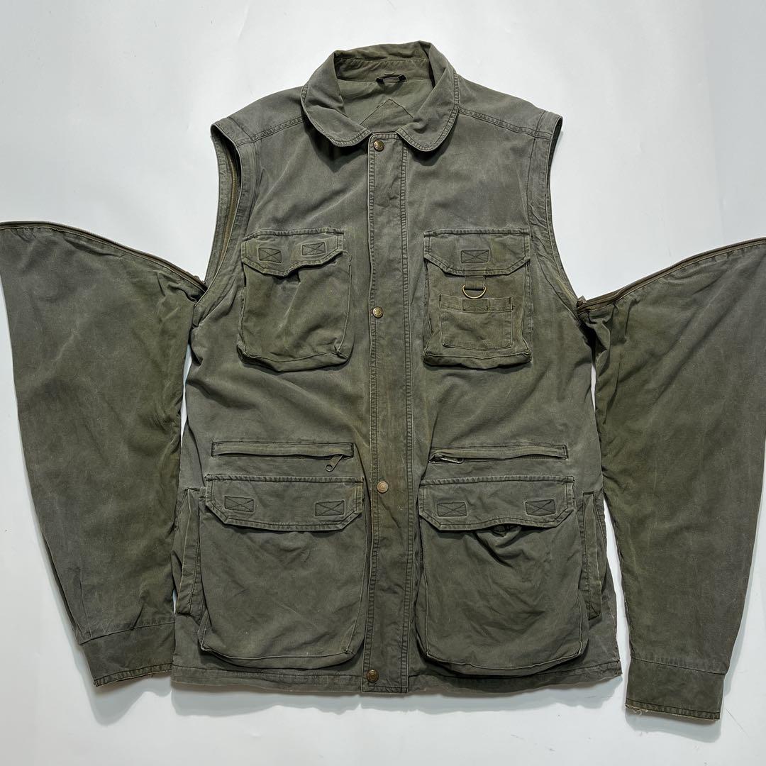 90's Eddie Bauer 2WAY フィールドジャケット 