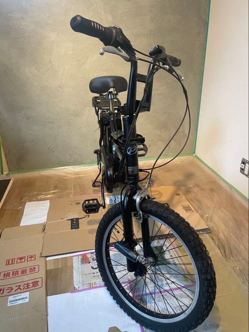 電動アシスト自転車 ブラック
